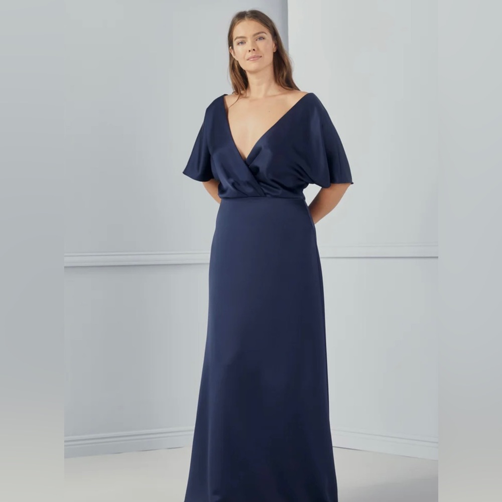 Amsale Diem Navy